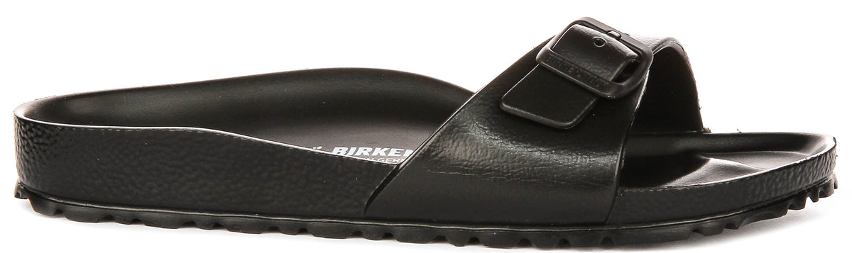 Birkenstock Madrid Sandals | Black EVA for Women - Narrow Fit